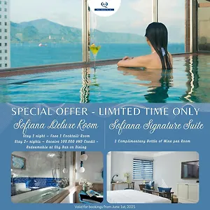 Отель Sofiana My Khe & Spa- Rooftop Pool Bar, Дананг